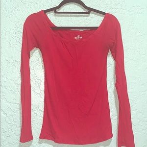 Long sleeve Hollister shirt.